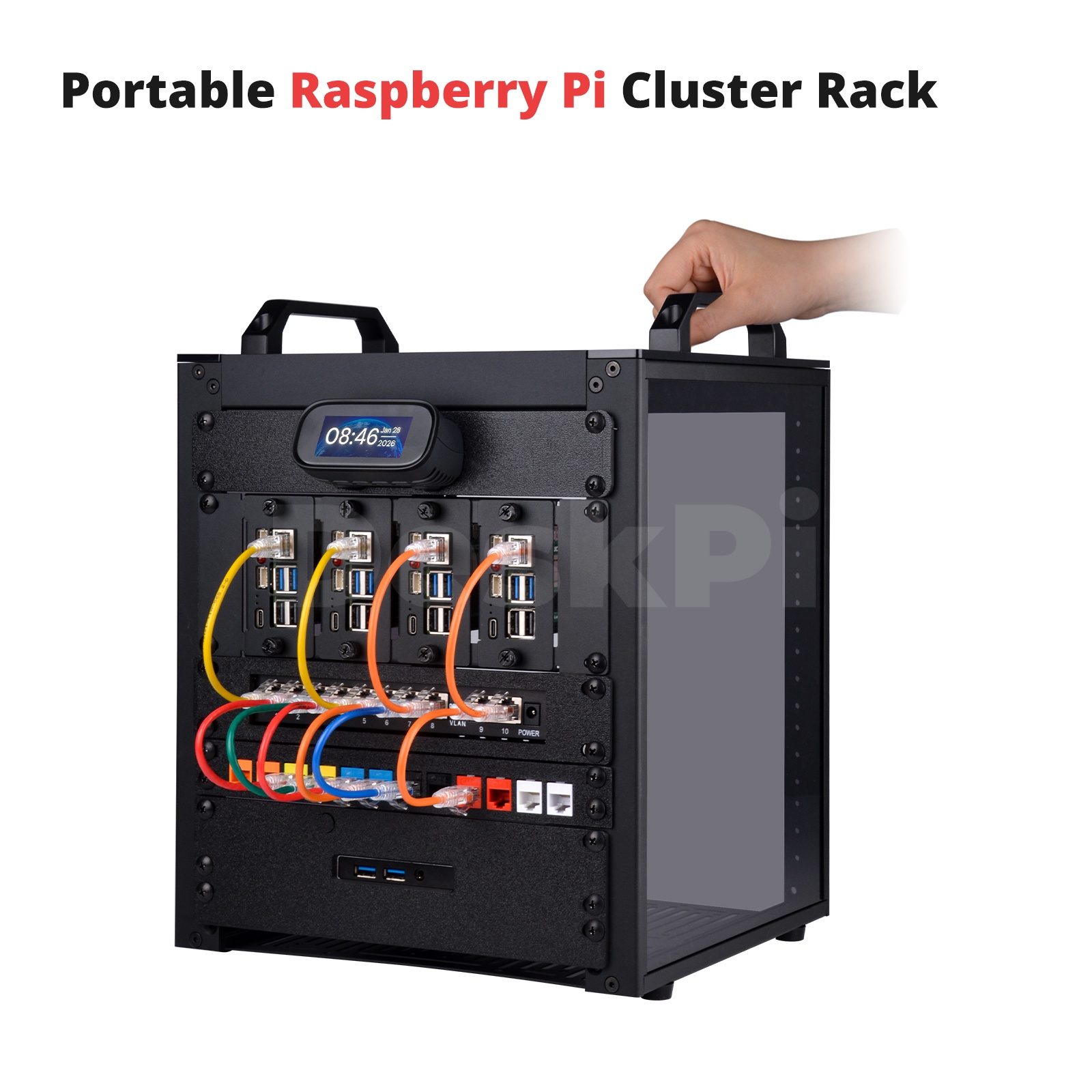 DeskPi RackMate T1/2 Plus 랙마운트 - Deskpi Super6C 리뷰 및 가격