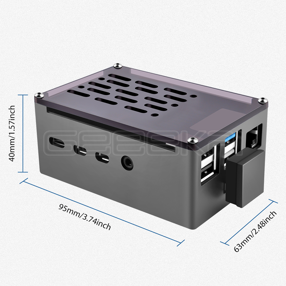 GeeekPi 알루미늄 벽돌 케이스 M.2 SATA S - Turing Pi 2 리뷰 및 가격