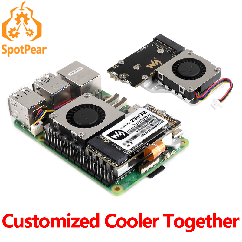 Raspberry Pi 5 PCIe-M.2 미니 NVM - Deskpi Super6C 리뷰 및 가격